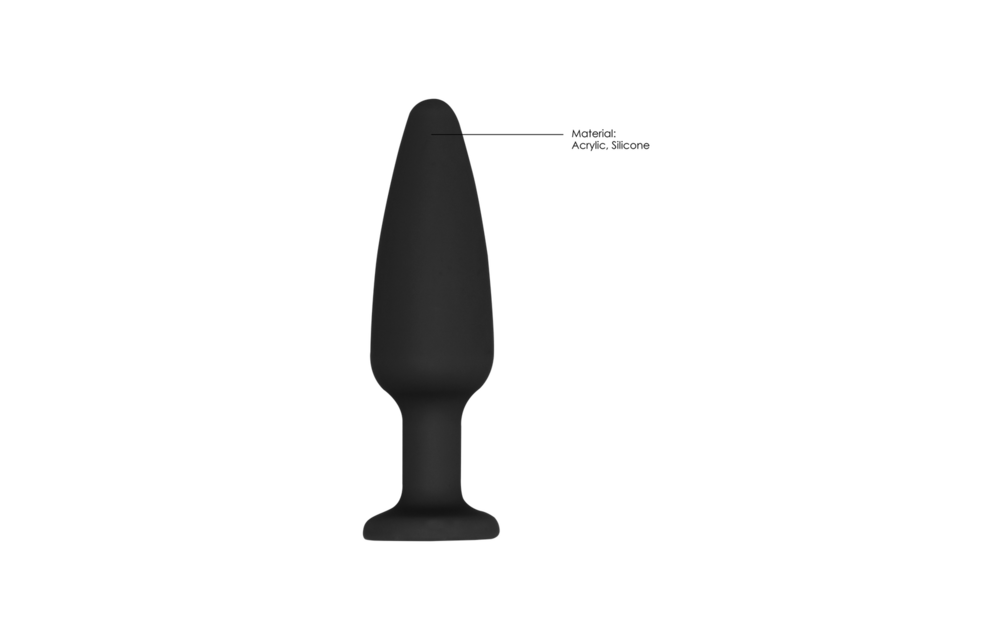 Cone-Shaped Diamond Butt Plug
