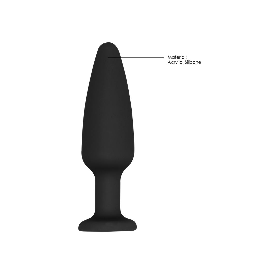Kegelformiger Diamanten-Buttplug 11,4 cm – Stilvolle Stimulation