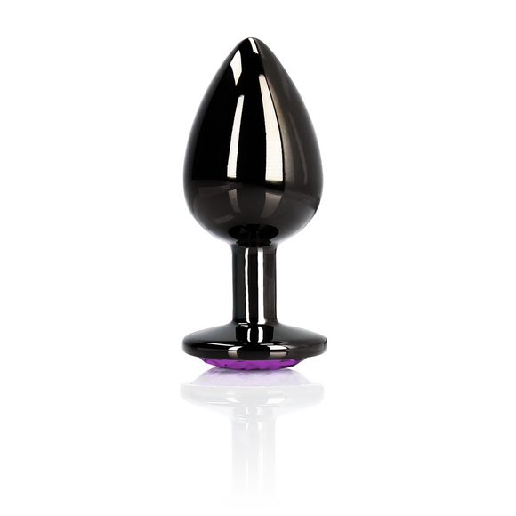 Herzförmiger Edelstein-Buttplug 9,3 cm – Stilvoll & sinnlich