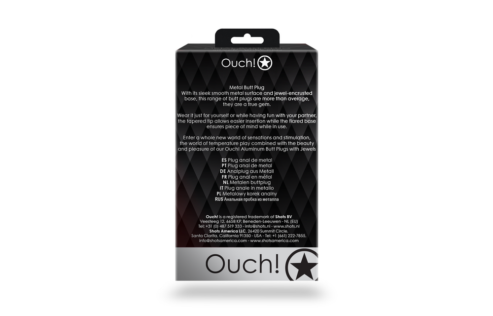 Herzförmiger Edelstein-Buttplug 9,3 cm – Stilvoll & sinnlich