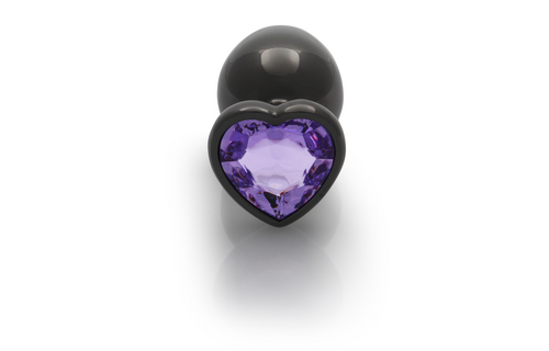 Heart-shaped Gemstone Butt Plug 9.3 cm – Stylish & Sensual