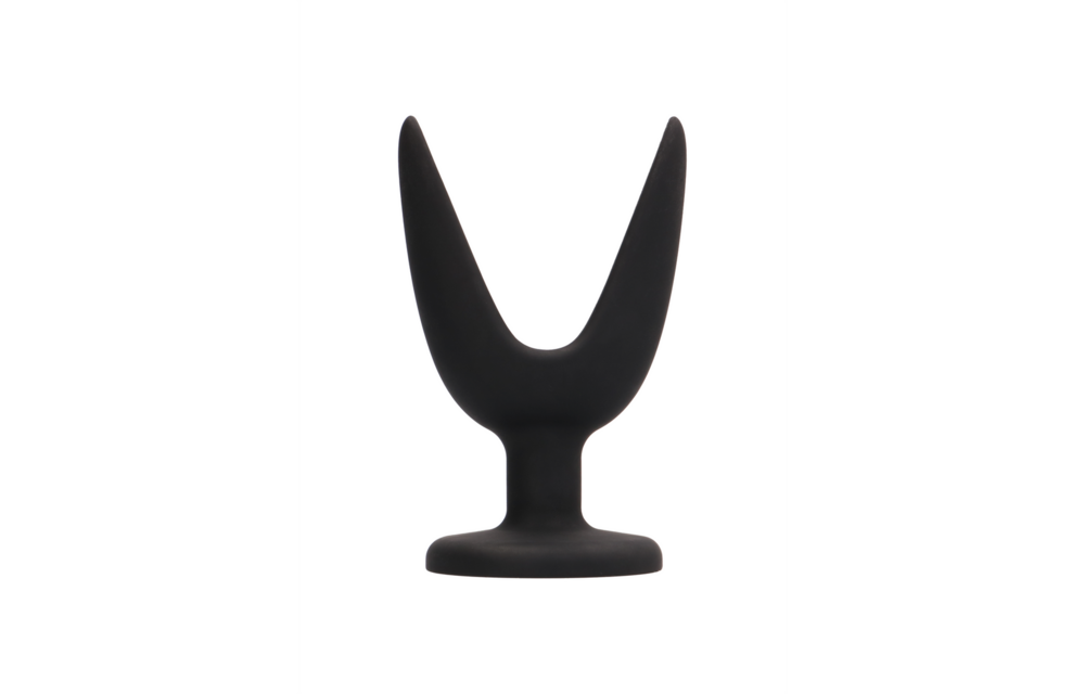 Split Butt Plug #1 10 cm - Flexible Silicone Expanding Plug