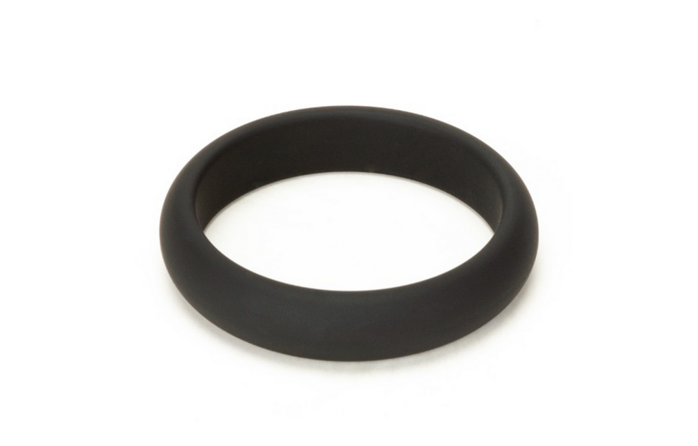 Silicone 55 mm Ring Zwart - Comfort & Ultiem Genot Prowler