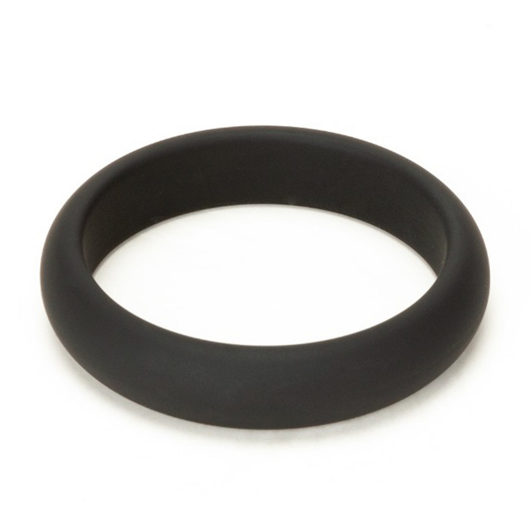 Silicone 55 mm Ring Black - Comfort & Ultimate Pleasure Prowler