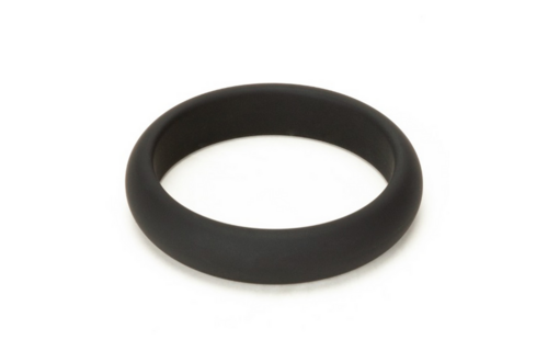 Silicone 55 mm Ring Zwart - Comfort & Ultiem Genot Prowler