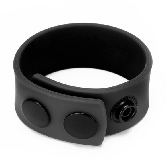 Siliconen Cock Strap Zwart | Comfort & Versterking Prowler