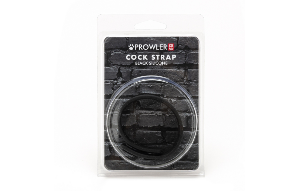Siliconen Cock Strap Zwart | Comfort & Versterking Prowler