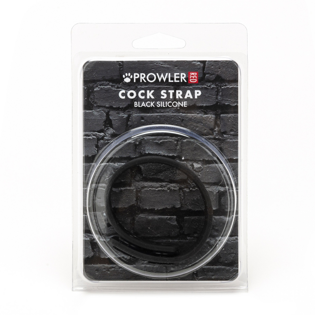 Siliconen Cock Strap Zwart | Comfort & Versterking Prowler