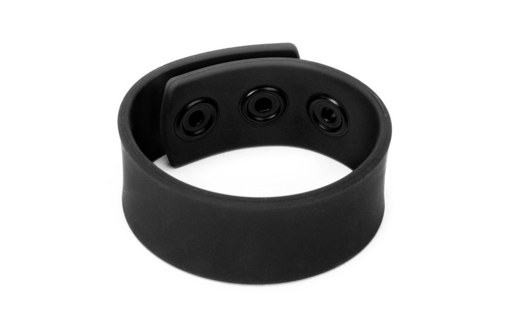 Silikon-Cock Strap Schwarz | Komfort & Verstärkung Prowler