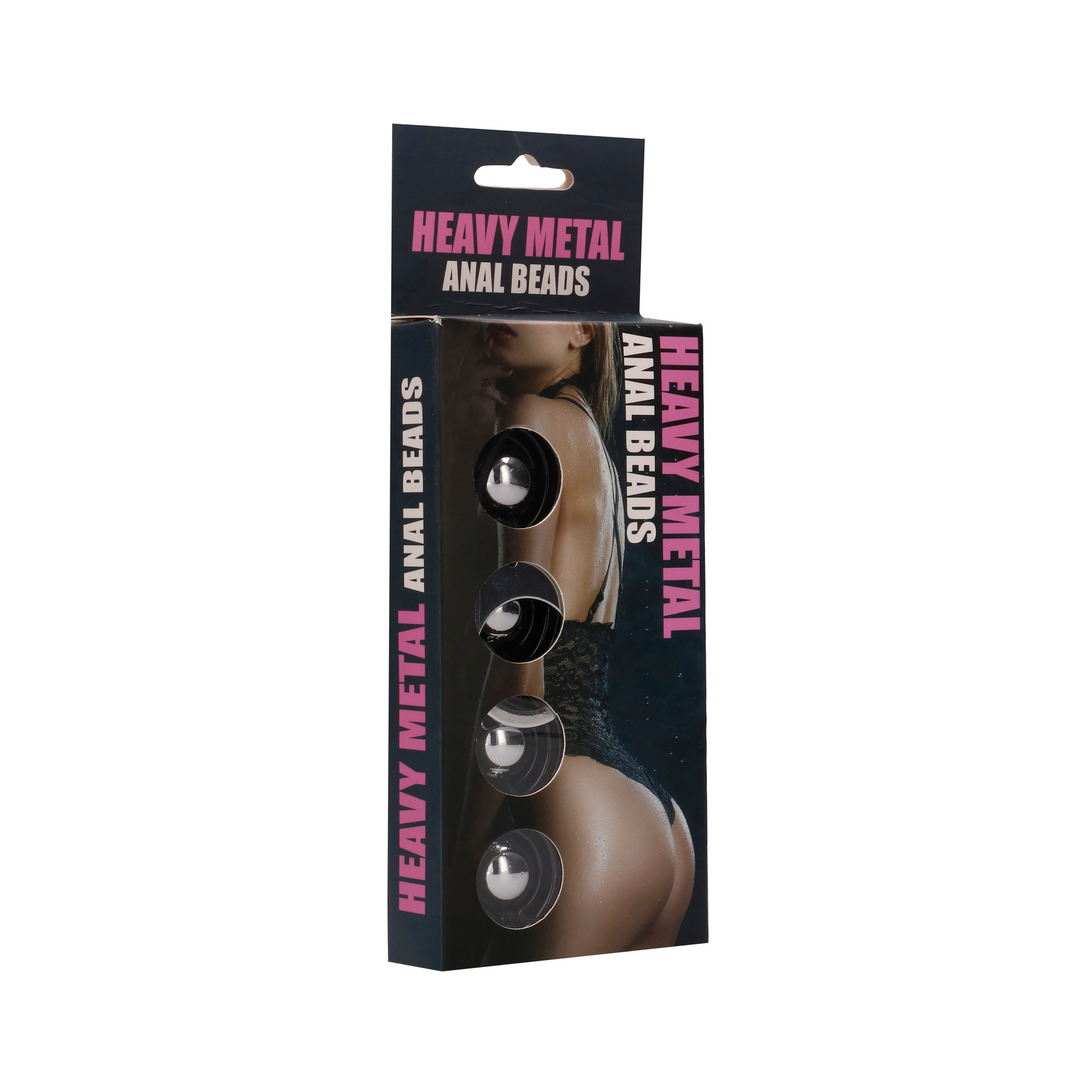 Heavy Metal Analkugeln 34,5 cm – beschwert & handlich