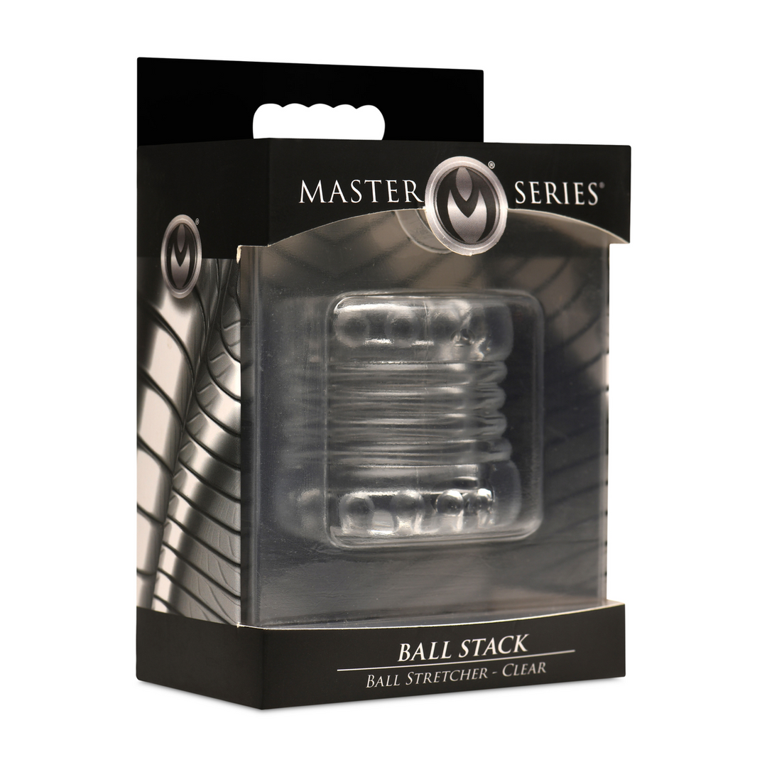 Ball Stack Transparent Ball Stretcher - Comfort & Pleasure