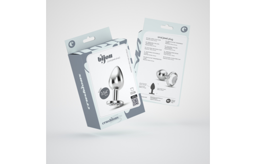 Bijou Anal Jewel Plug 8,5 cm – Luxuriös, transparent und sinnlich