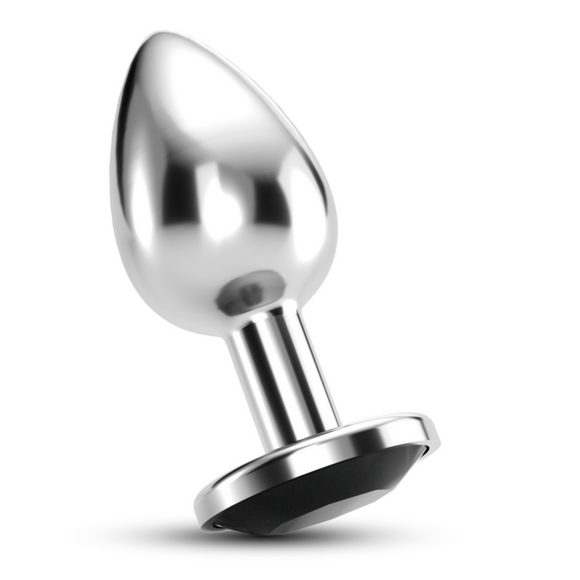 Bijou - Anal Jewel Plug - Groß - Schwarz