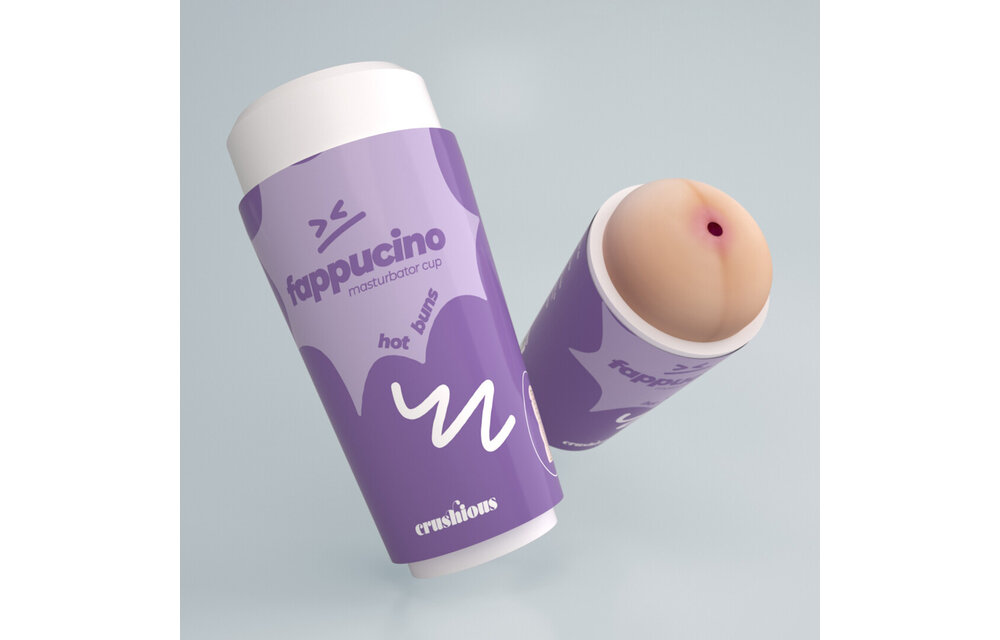 Fappucino Hot Buns Lila | Analer Masturbator Cup 16 cm