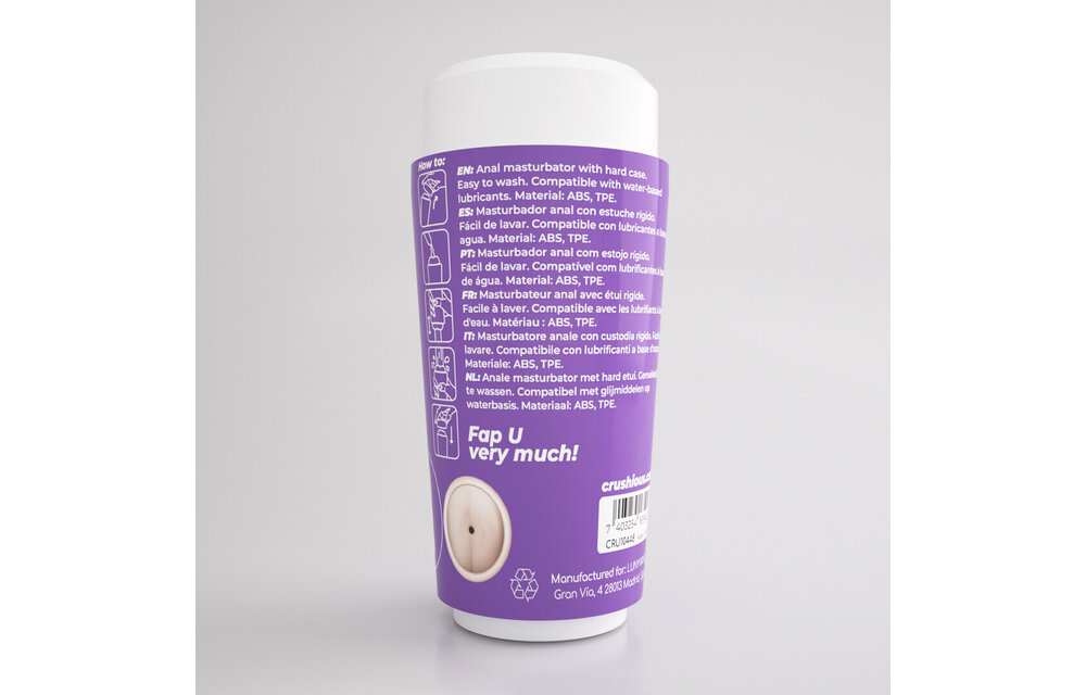 Fappucino Hot Buns Lila | Analer Masturbator Cup 16 cm