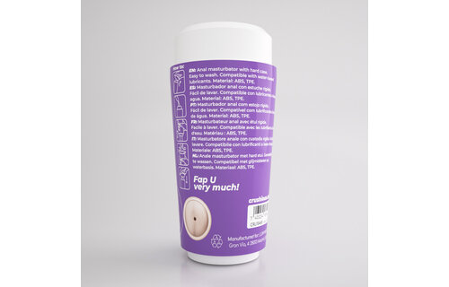 Fappucino Hot Buns Paars | Anale Masturbator Cup 16 cm