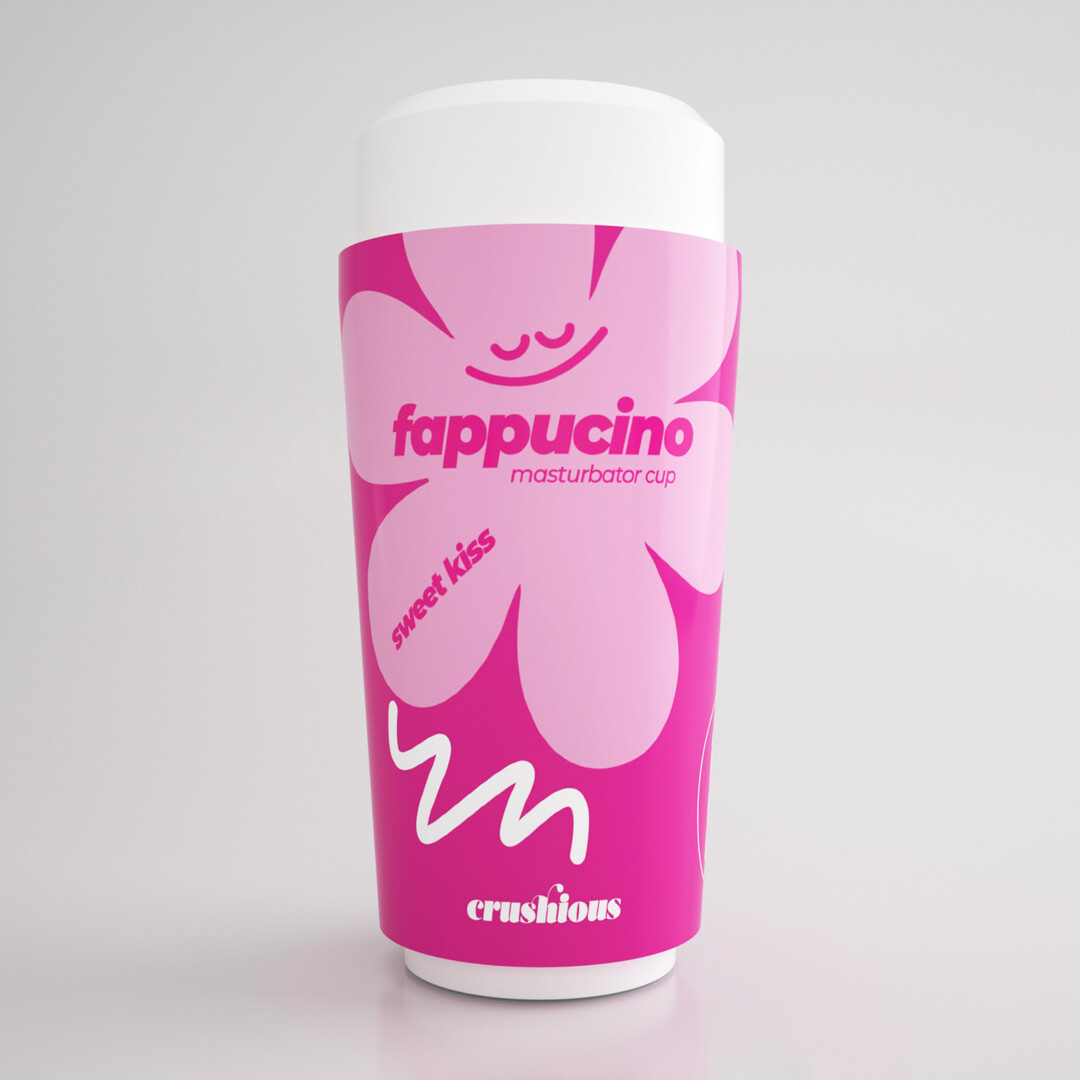 Fappucino Sweet Kiss Roze - Stijlvolle Mondmasturbeerkop