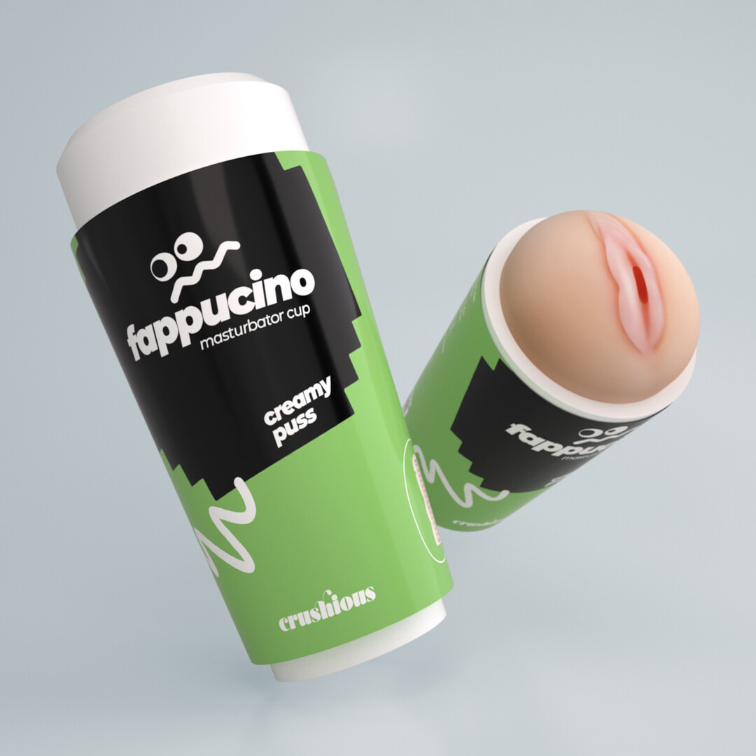 Fappucino Creamy Puss Green – Vaginal Masturbator Cup