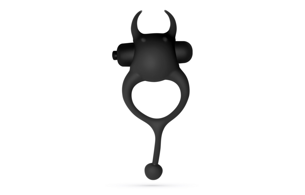 Daemon Vibrierender Cockring Schwarz | 10 Vibrationsstufen & Komfort