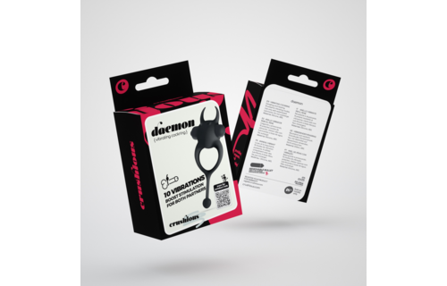 Daemon - Vibrationscockring - Schwarz