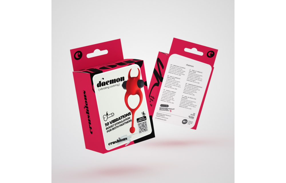 Daemon - Vibrating Cockring - Red