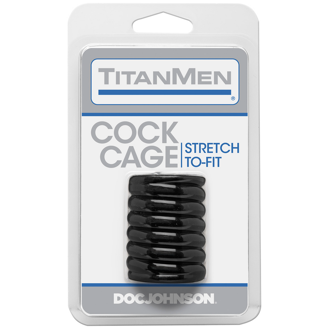 Cock Cage kopen - Strakker blijven met TitanMen TPE ring