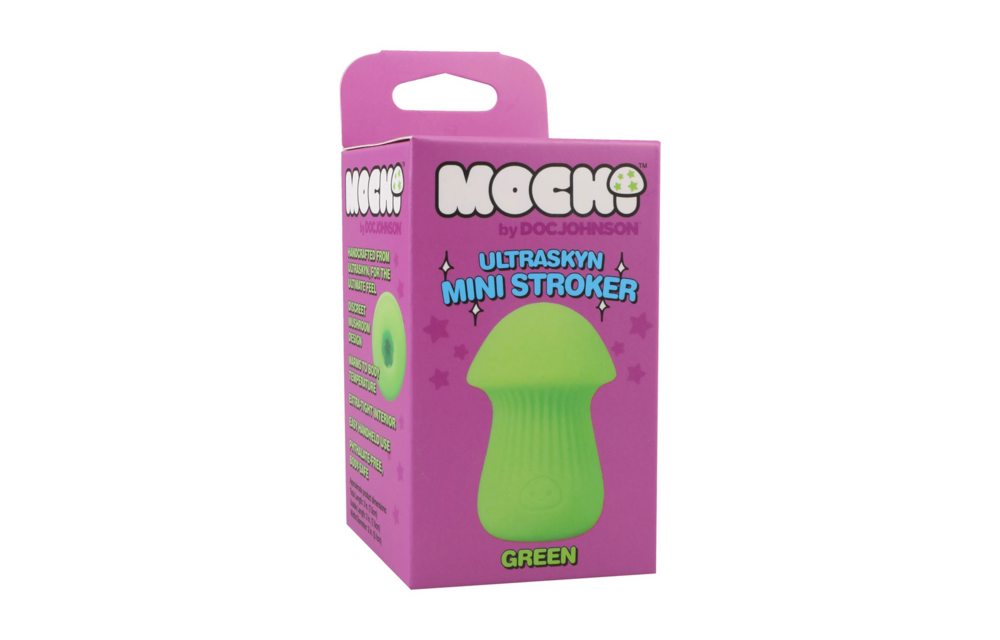Mushroom Stroker Green ULTRASKYN – Ultimate Pleasure & Comfort