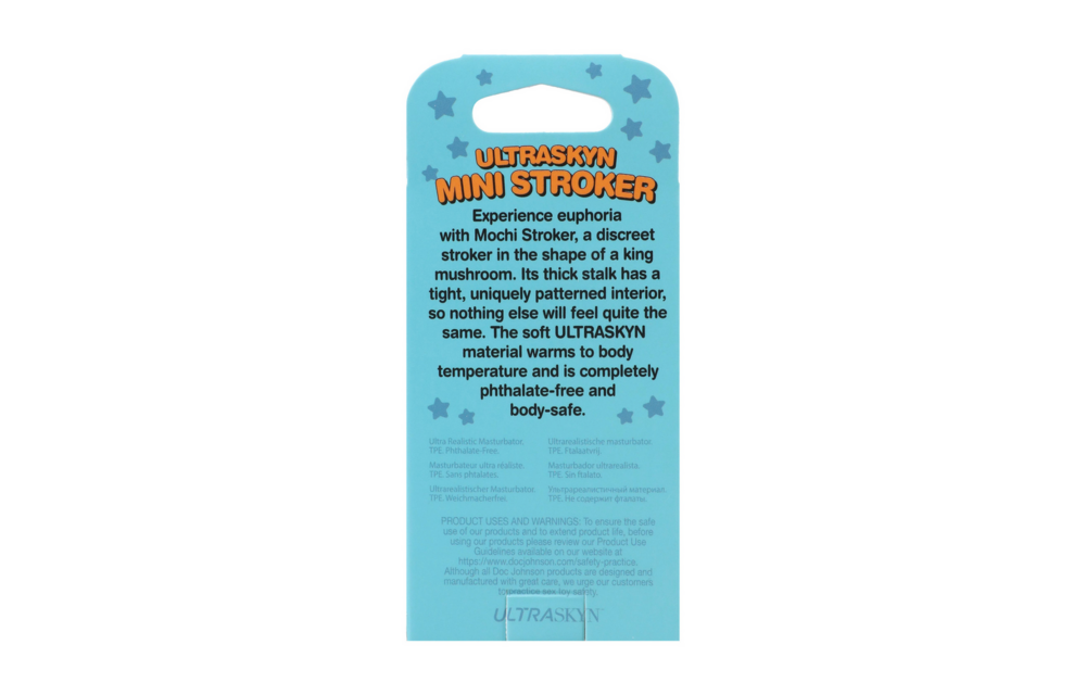 Paddenstoel Stroker Paars | ULTRASKYN Mini Stroker Genot