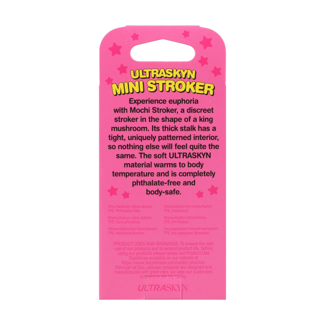 Paddenstoel Stroker Blauw ULTRASKYN | Ultiem Genot