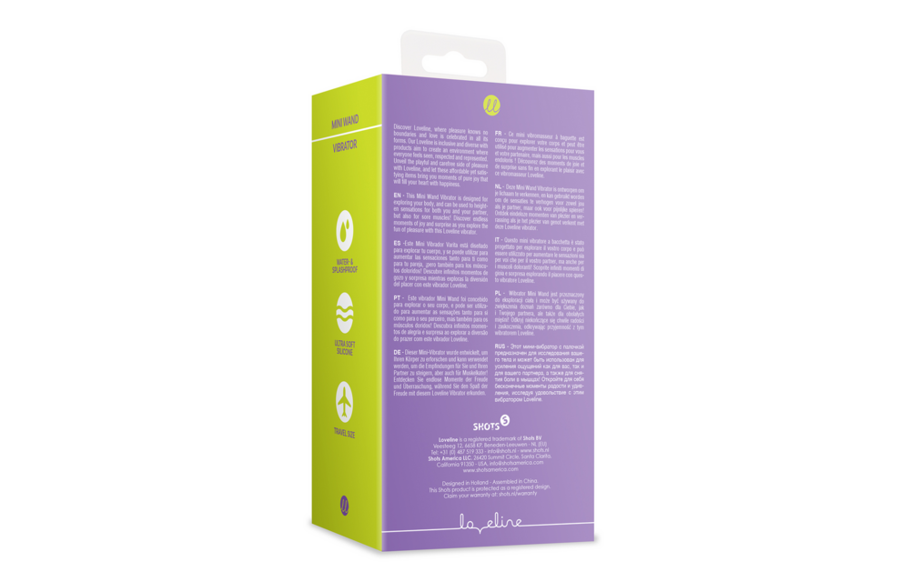 Mini Wand Vibrator Nachtmagie – Compact, Krachtig & Stijlvol