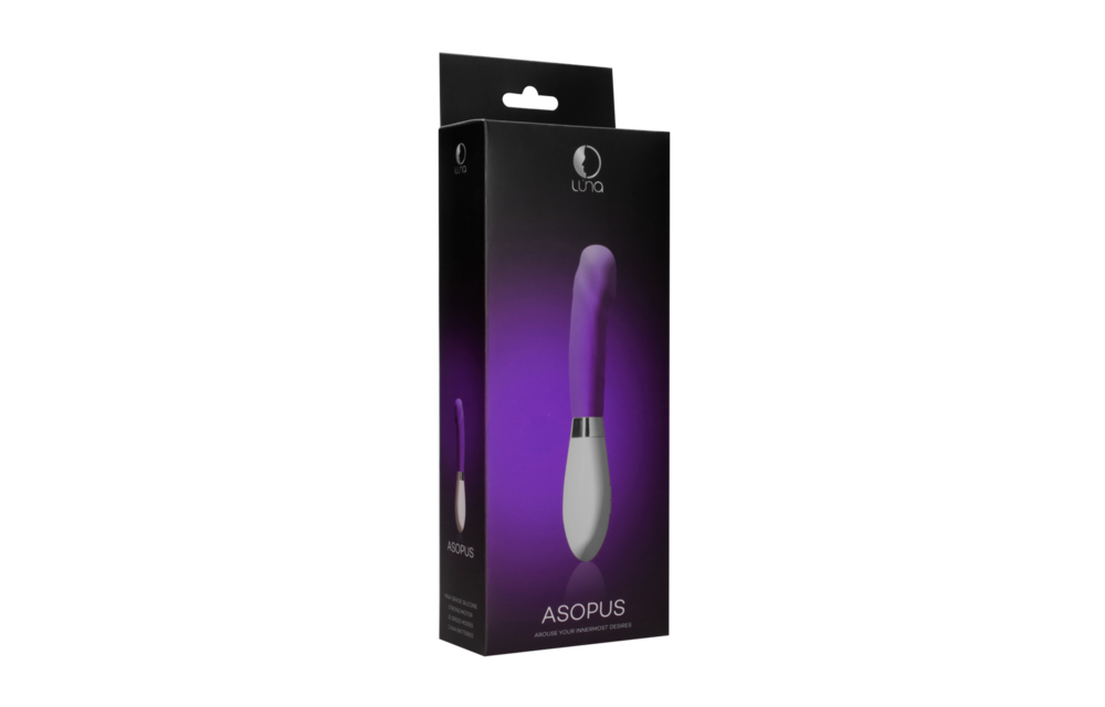 Asopus Klassieke Vibrator Paars - Stijlvolle Kracht & Kwaliteit