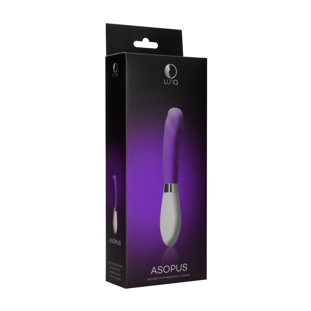 Asopus Klassieke Vibrator Paars - Stijlvolle Kracht & Kwaliteit
