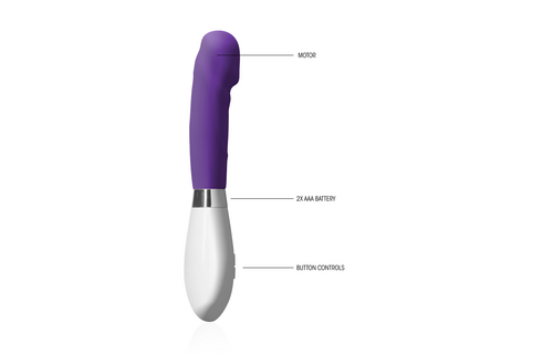 Asopus Klassischer Vibrator Lila – Stilvolle Kraft & Qualität