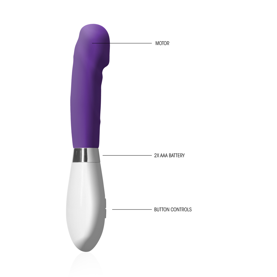 Asopus Klassieke Vibrator Paars - Stijlvolle Kracht & Kwaliteit