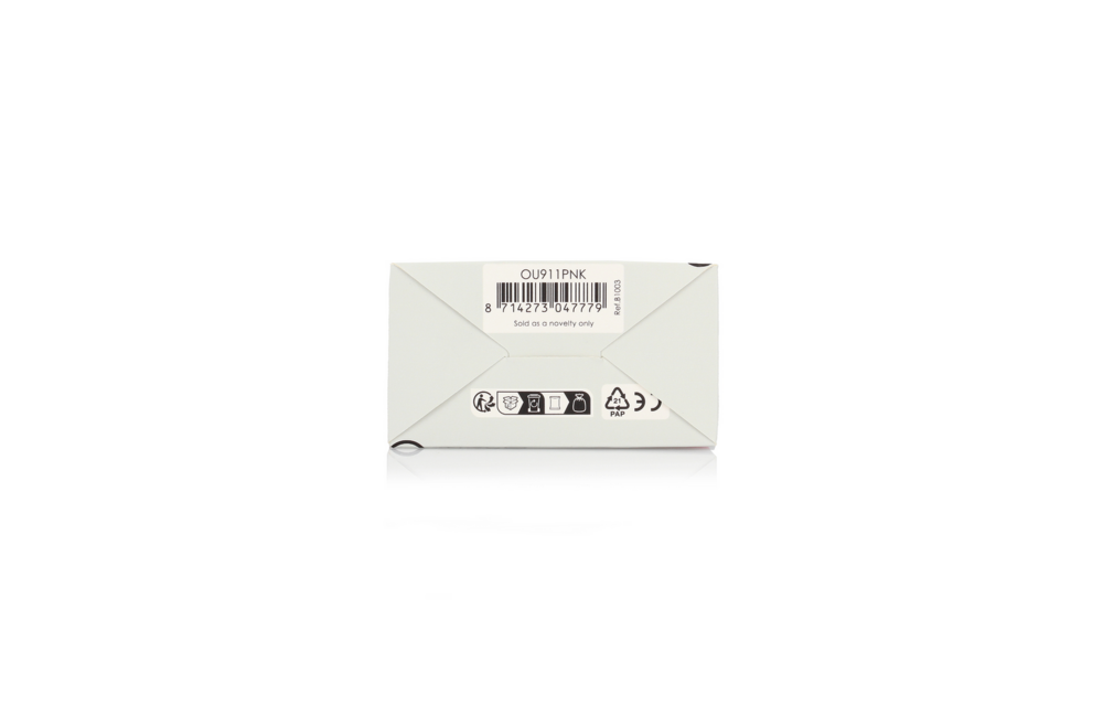 Light-up Fox Tail with Metal Butt Plug - Pink