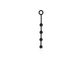 Silicone Anal Beads 4 cm – Small, Black & Discreet Pleasure