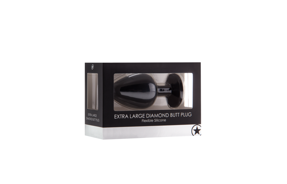 Diamant Butt Plug - Extra Groß