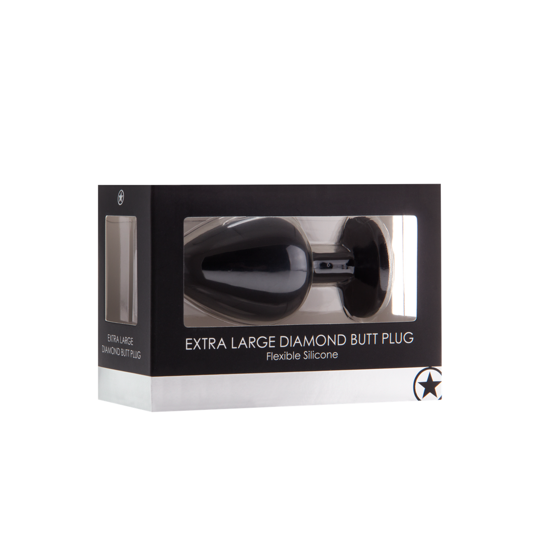 Diamond Butt Plug 9.3 cm – Extra Large, Luxurious & Sensual