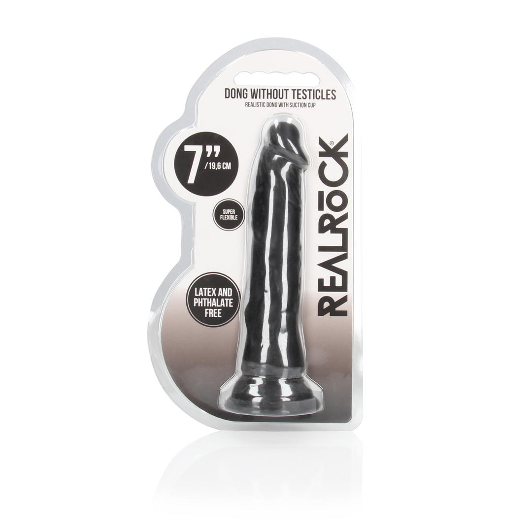 Dong without Testicles 17 cm - Realistic & Soft TPE Dildo