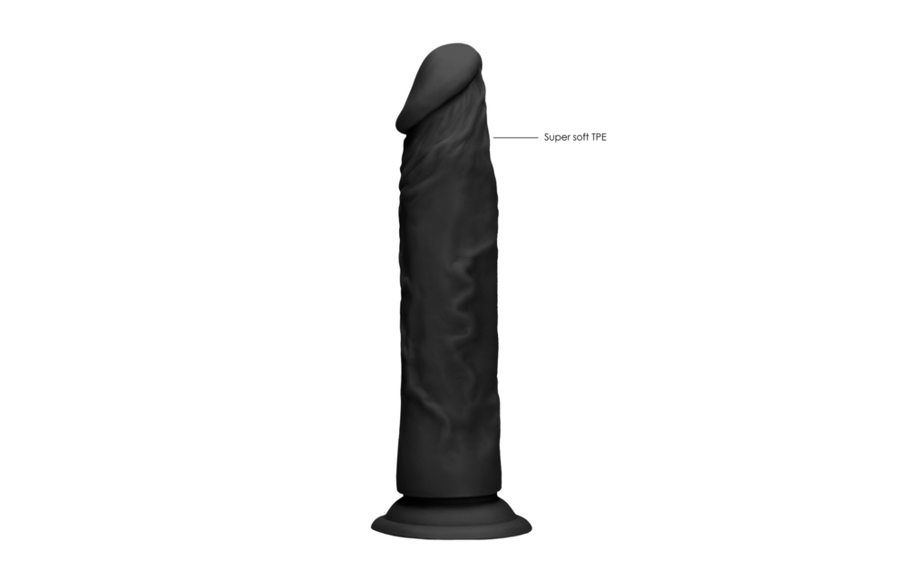 Dong zonder Testikels 17 cm - Realistisch & Zacht TPE Dildo