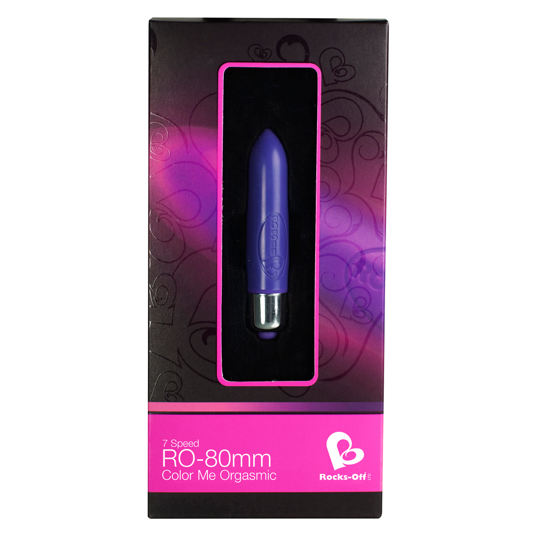 Vibrating Bullet 7 Speeds - Compact & Waterproof RO-80mm