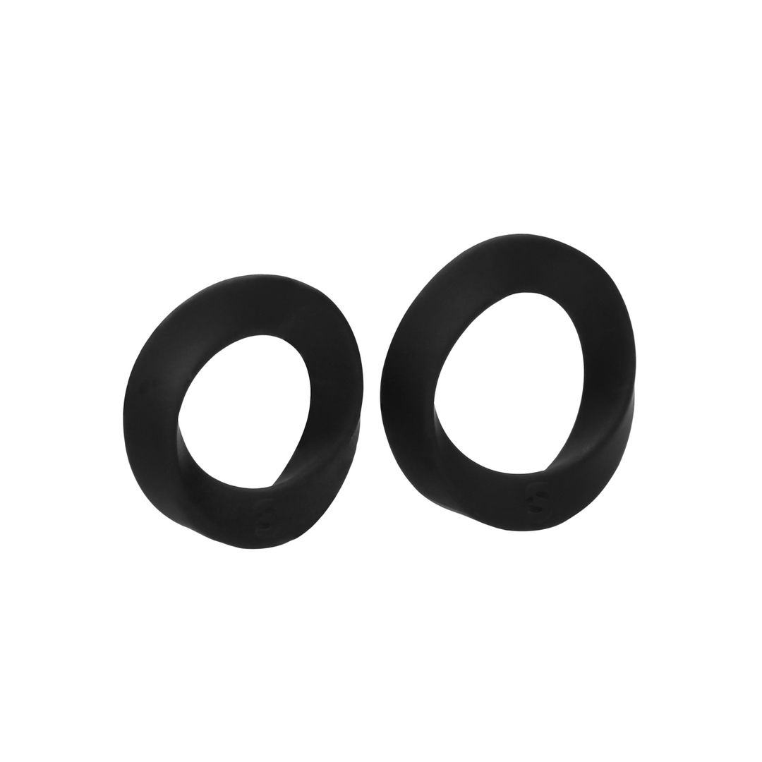 Endless Cock Ring Large & Medium | Shots Toys Silicone