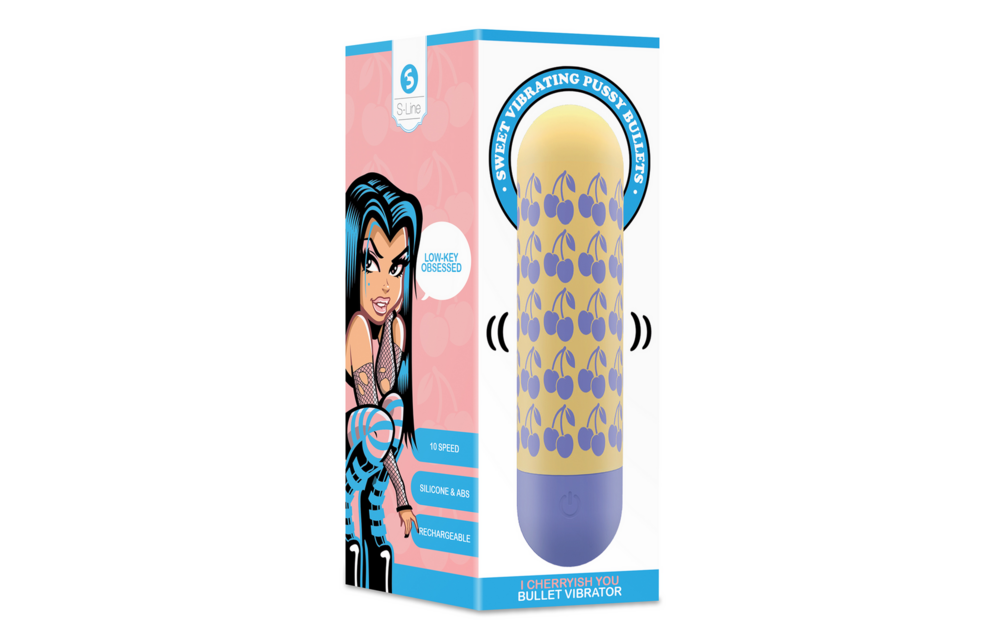 I Cherryish You Bullet Vibrator - Powerful & Stylish Yellow