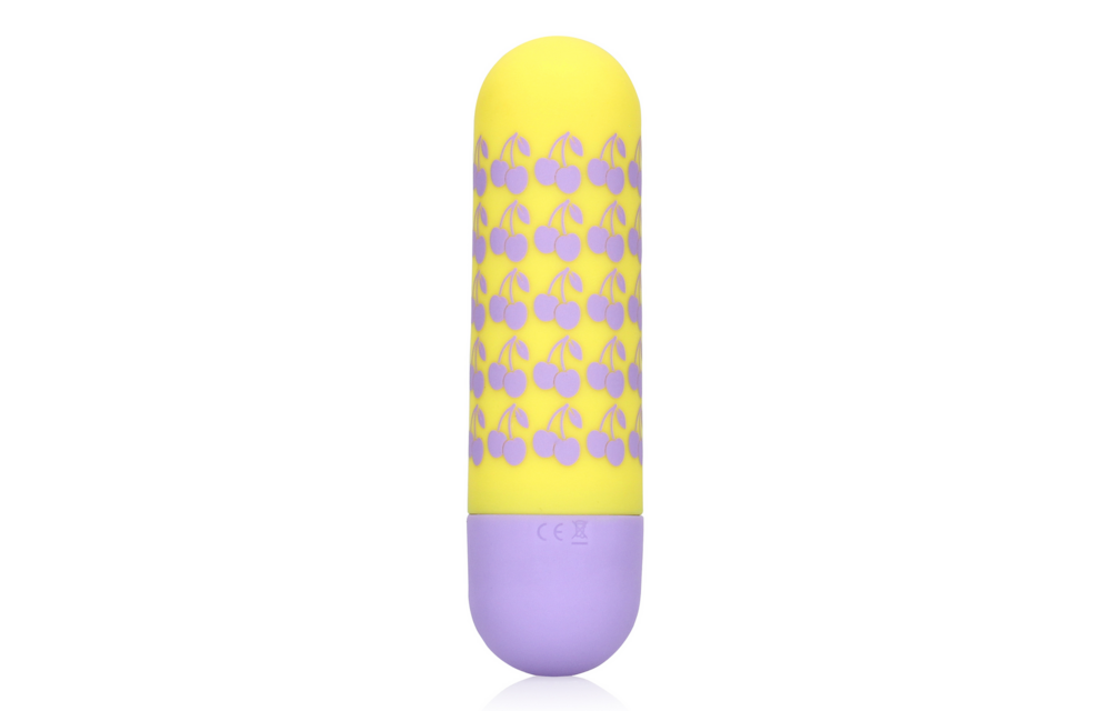 I Cherryish You Bullet Vibrator - Powerful & Stylish Yellow