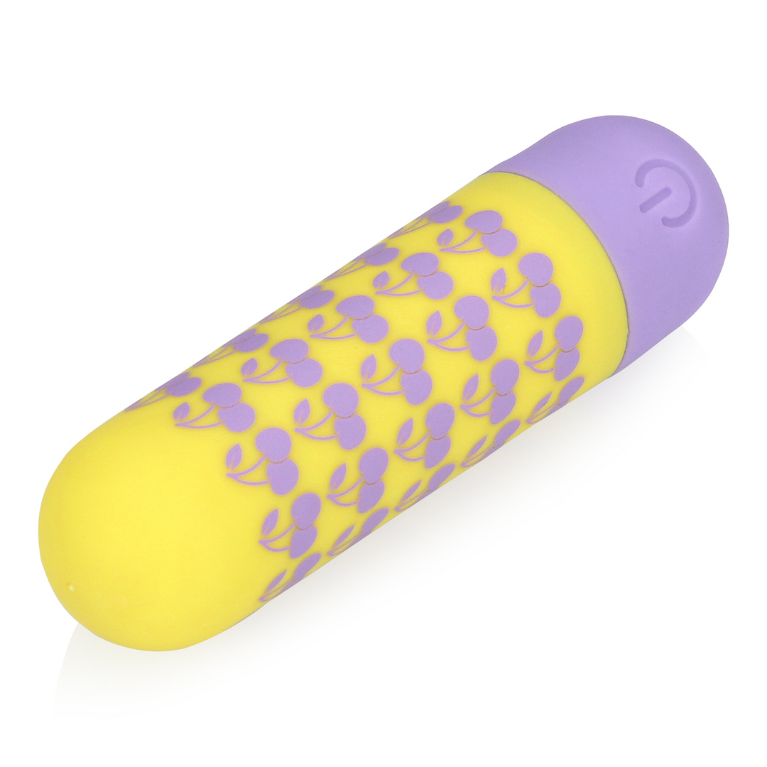 I Cherryish You Bullet Vibrator - Powerful & Stylish Yellow