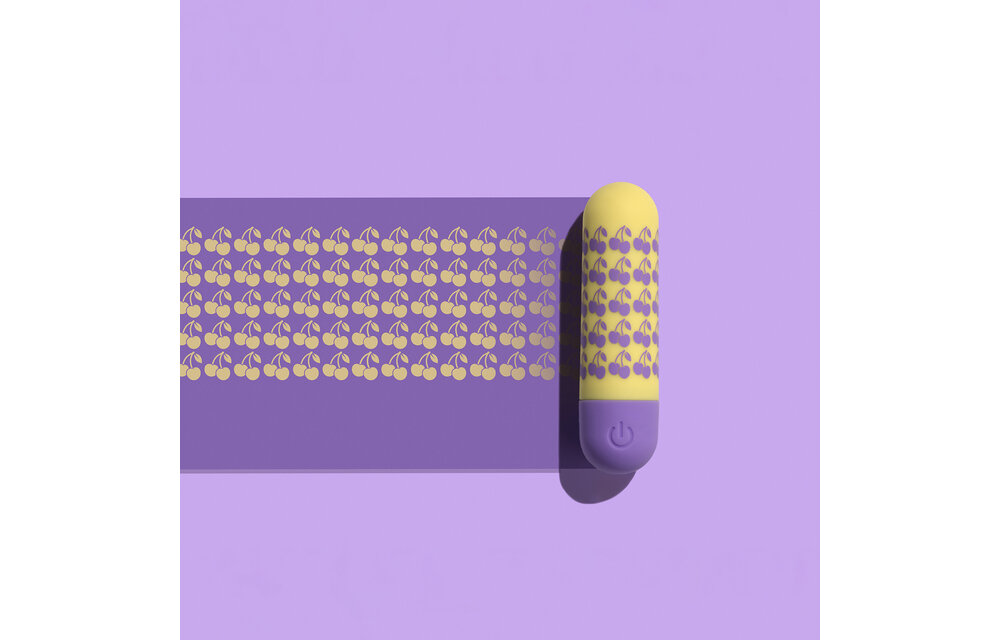 I Cherryish You Bullet Vibrator - Powerful & Stylish Yellow