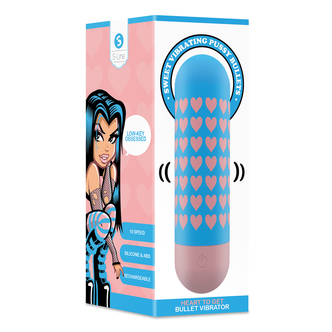 Heart to Get Bullet Vibrator – Kraftvoll & kompaktes Vergnügen