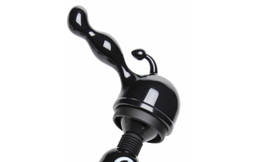 P-Spot Wand Attachment Schwarz – Vibration & Massage für Männer