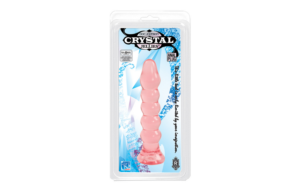 Anal Plug 14 cm with 5 Ridges | Flexible & Safe Pleasure
