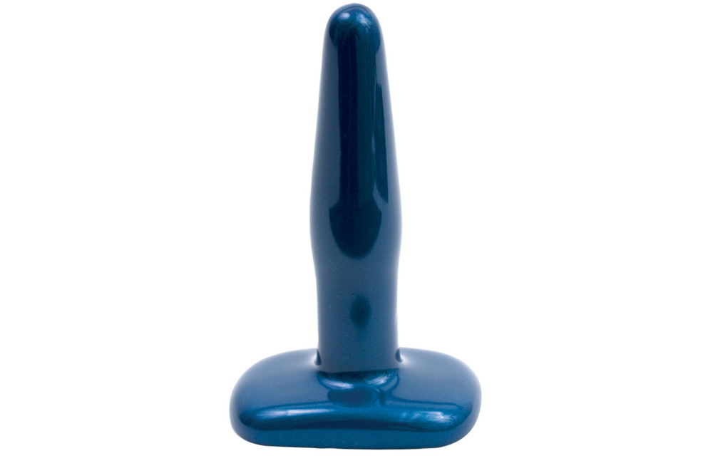 Iridescent Butt Plug Small 11.2 cm Midnight Blue Safe